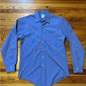 Brooks Brothers Blue Point Collar Shirt